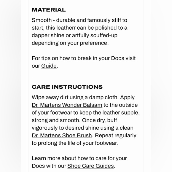 Dr.Martens 2976 Bex Smooth Chelsea Boots/Size:5US Women 36EU/Condition:New - Picture 7 of 8